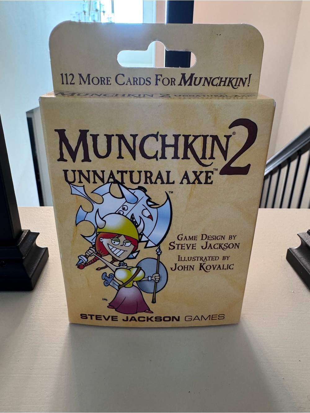 Munchkin 2: Unnatural Axe Card Pack - Beige